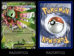 MEGA MEGANIUM EX 010/217 DOUBLE RARE ASCENDED HEROES POKEMON NM/M - Image 4