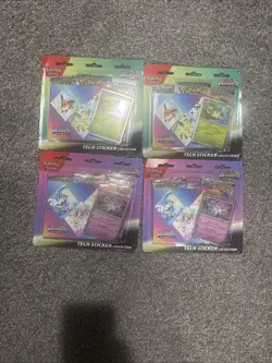 Lot Of 4 -Pokemon TCG Prismatic Evolutions Tech Sticker Collection - Image 2
