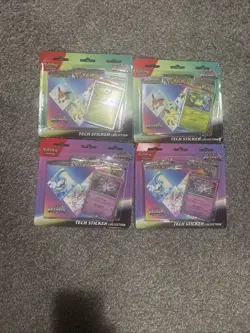 Lot Of 4 -Pokemon TCG Prismatic Evolutions Tech Sticker Collection - Image 3