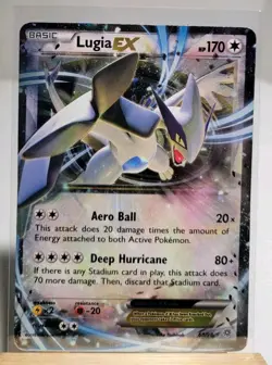 2015 Pokemon Ancient Origins Lugia 68/98 Ultra Rare English - Image 1