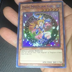 Konami Yu-Gi-Oh! Dark Magician Girl LDS3-EN082 1st Ed Holo Blue Lot of 3 - Image 3
