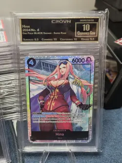 One Piece TCG Slab Lot (5) Jewelry Bonney Alt Art Leader + SRs Crown 10 Gem Mint - Image 4