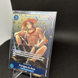One Piece TCG: Portgas D. Ace P-074 Promo Tin Pack Set Vol. 2 English - NM - Image 2