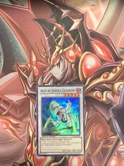 Yugioh - Ally Of Justice Catastor Super Rare CT10-EN006 Lp - Image 1