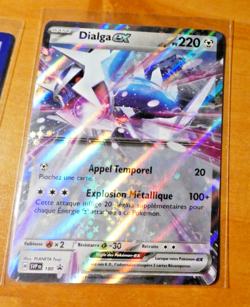 POKEMON CARD PROMO HOLO CARTE DIALGA EX SVP 180 FR MINT 2025 - Image 1