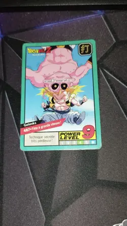 Carte Dragon Ball Z Carddass Grand Combat 487 Power Level Super Battle card - Image 1