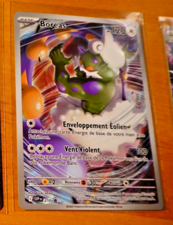 POKEMON CARD PROMO HOLO CARTE BOREAS SVP 210 FR MINT 2025 - Image 1