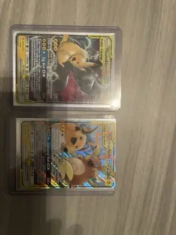 Pokemon TCG Tag Team GX Cards Pickachu And Zekrom And Raichu And Alolan Raichu - Image 5