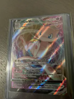 Pokemon Mew Vmax 114/264 Ultra Rare Fusion Strike Pokemon TCG Card Mint - Image 1