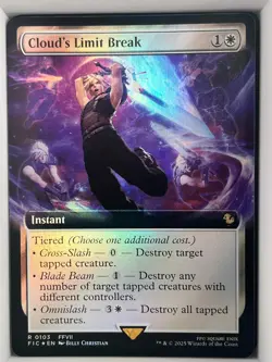 Cloud's Limit Break (Extended Art) Foil R Commander: FINAL FANTASY 103 NM - Image 1