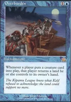 Overburden LP, English MTG Prophecy - Image 1