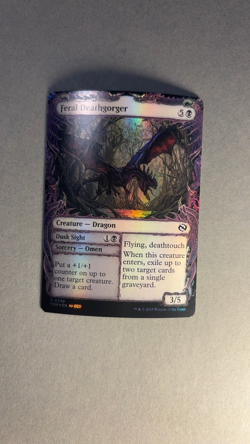 Feral Deathgorger (Showcase) Foil C Tarkir: Dragonstorm 298 NM - Image 1