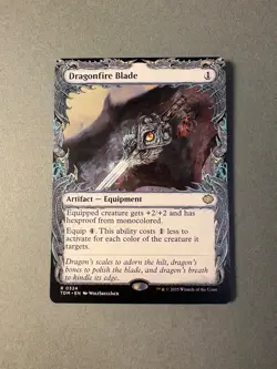 Dragonfire Blade (Showcase) R Tarkir: Dragonstorm 324 NM - Image 1