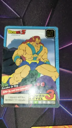 Carte Dragon Ball Carddass Part 3 Grand Combat 570 Power Level Super Battle card - Image 1