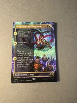 Awaken the Honored Dead (Borderless) R Tarkir: Dragonstorm 383 NM - Image 1