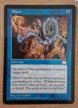 1997 MAGIC THE GATHERING WEATHERLIGHT ABJURE TD25 - Image 1