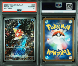 PSA 10 Magikarp AR 080/073 SV1a Triplet Beat Japanese Pokemon Card Game - Image 1