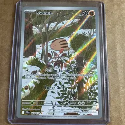 Pokemon TCG Swinub 165/159 SV09: Journey Together Illustration Rare - Image 1