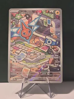 Rotom 197/182 Illustration Rare Destined Rivals Pokemon TCG Card NM - Image 1