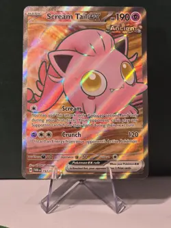 Scream Tail ex 197/167 Ultra Rare Full Art Twilight Masquerade Pokemon TCG NM - Image 1