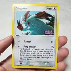 Pokemon Zangoose EX Holon Phantoms Rare Reverse Holo 34/110 70 HP Basic NM - Image 1