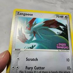 Pokemon Zangoose EX Holon Phantoms Rare Reverse Holo 34/110 70 HP Basic NM - Image 2