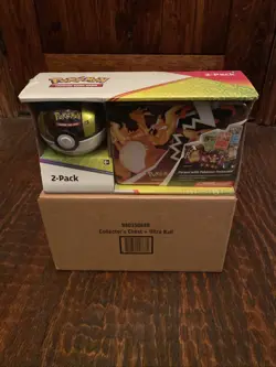 POKEMON 2021 TCG Treasure Chest Collectors Tin & Poke Ball - Factory Sealed - Image 1