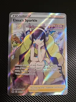 Elesa's Sparkle - 147/159 - Pokemon Crown Zenith Sword & Shield Full Art Card NM - Image 1