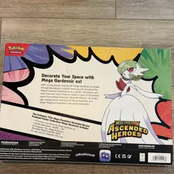 New/Sealed Pokemon TCG Ascended Heroes Premium Poster Collection: Mega Gardevoir - Image 2