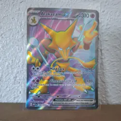 💎 Alakazam ex 188/165 Pokemon Sv: Scarlet & Violet 151 Ultra Rare💎 - Image 1