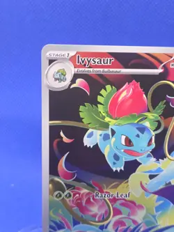 Pokemon ME01: Mega Evolution Ivysaur 134/132 Illustration Rare - Image 3