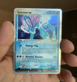 Suicune ex 94/95 Team Magma vs Team Aqua Holo Ultra Rare 100 HP Pokemon - Image 1