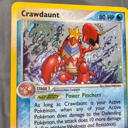 NM Crawdaunt 3/97 Holo Rare Dragon Pokemon Hisao Nakamura - Image 4