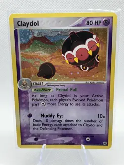 Claydol 2/101 Hidden Legends Holo Pokemon *SWIRL* 💫 - Image 1