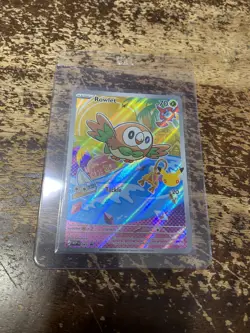 Rowlet 043 MEP Black Star Promo First Partner Illustration Collection Pokemon - Image 1