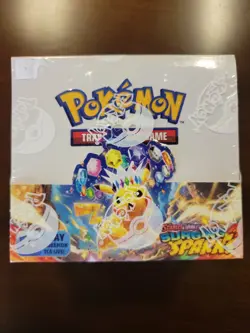 Pokemon TCG: Scarlet & Violet Surging Sparks Booster Box 36 Packs Factory Sealed - Image 1