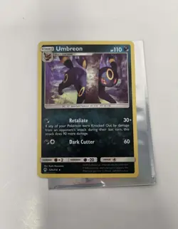 Umbreon 120/214 Lost Thunder 2018 Rare Stage 1 English 110 HP - Image 3