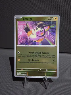 Emolga 030/086 - Reverse Holo - Pokemon TCG: Chaos Rising - English NM - Image 1