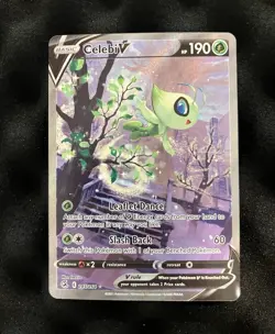 The Pokemon Company Celebi V 245/264 Holo Full Art Ultra Rare EN 190 HP Basic - Image 1