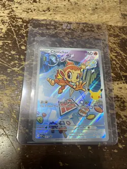 Chimchar 041 Holo Promo ME: Mega Evolution Promo Pokemon PACK FRESH IN HAND HTF - Image 1