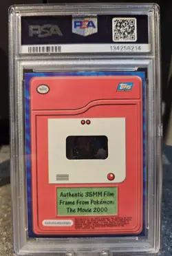 Cadre film authentique Pokemon 2000 Topps film Low Pop PSA 6 - Destiny Stone - Image 2