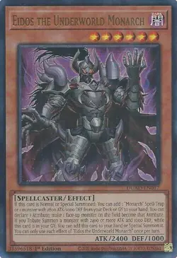 Eidos the Underworld Monarch DUAD-EN017 UR Duelist's Advance NM 1st Ed YUGIOH - Image 1