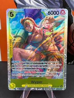 Wyper OP15-114 SR Super Rare Adventure on Kami’s Island One Piece TCG - Image 1