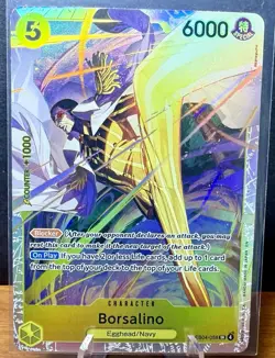 Adventure on Kami's Island One Piece CCG Borsalino EB04-058 SR - Image 1