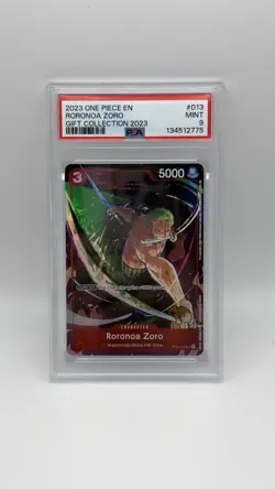 Roronoa Zoro 013 One Piece Gift Collection 2023 One Piece PSA 9 - Image 1