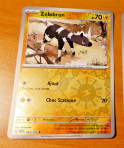 POKEMON ETINCELLES DEFERLANTES CARD REVERSE HOLO CARTE 062/191 SSP FR MINT 2024 - Image 1