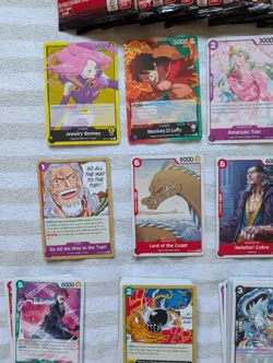 Carrying On His Will One Piece Card Game Op-13 253 Cards In Box English Version - Image 5