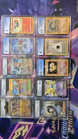 Pokemon TCG 24 Graded Card Lot PSA CGC & AGS Slabs Lot - Image 4