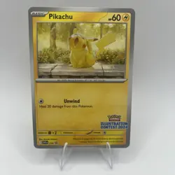 Pikachu Illustration Contest 2024 214 Promo SV: Scarlet & Violet Promo Cards NM - Image 1