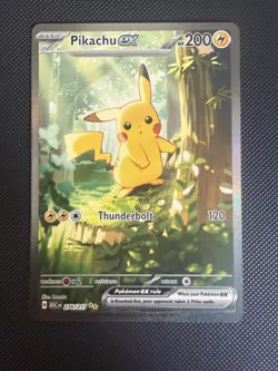Pikachu EX Ascended Heroes Special Illustration Rare Card 276/217 SIR NM/MINT - Image 1